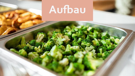 Buffet Brokkoli Schale Aufbauseminar Multi Plus