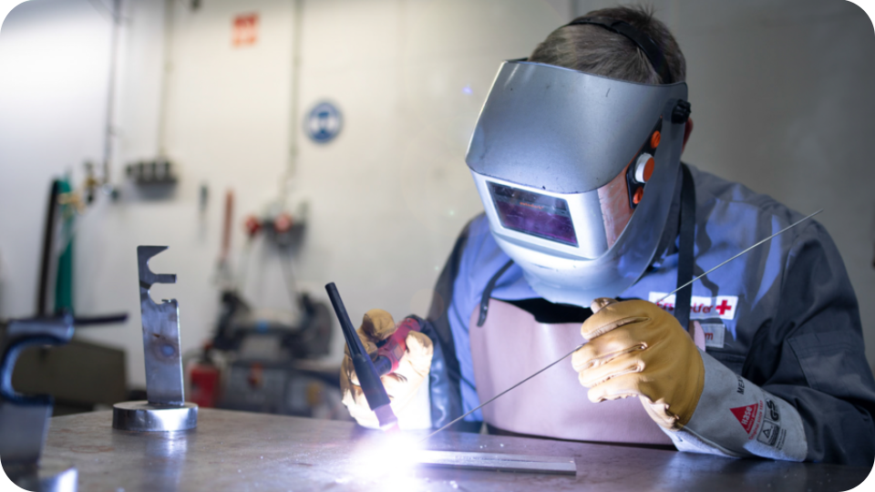 Mitarbeiter in der Technik