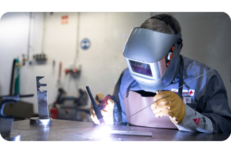 Mitarbeiter in der Technik
