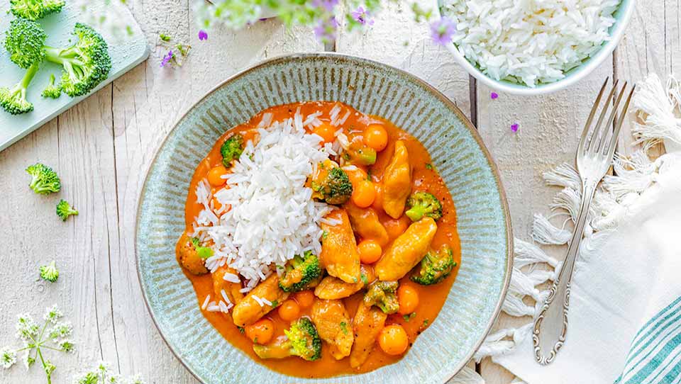 apetito Magazin_Hähnchengeschnetzeltes mit Reis