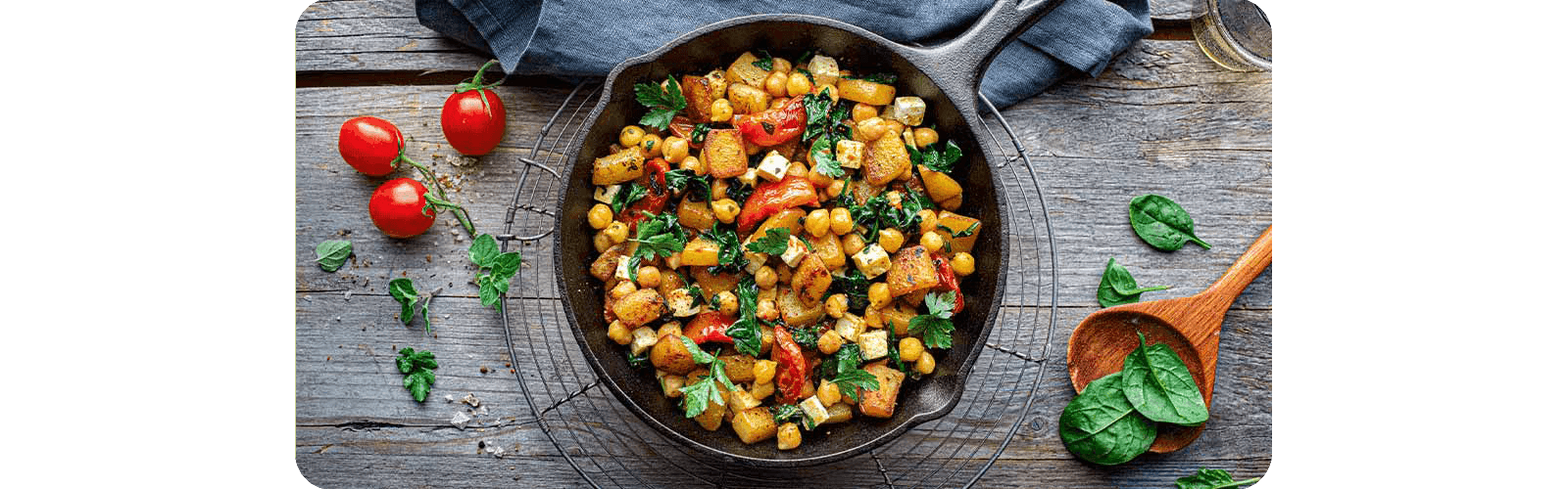 56% unseres Sortiments sind vegan oder vegetarisch