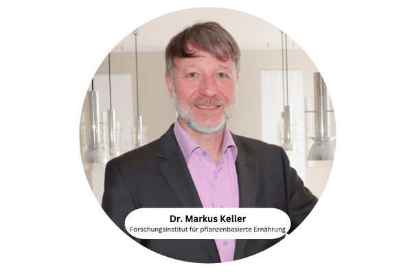 Portrait Dr. Keller, Forschungsinstitut für pflanzenbasierte Ernährung