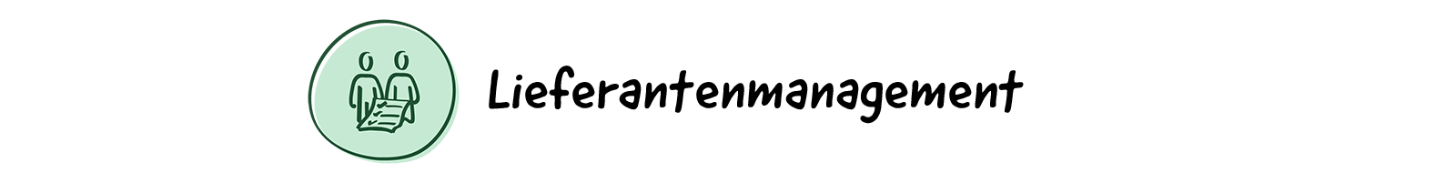 Lieferantenmanagement