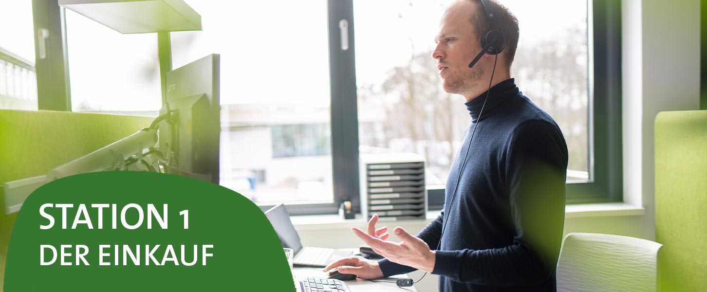 Vom Feld zum Teller: Station 1 - Der Einkauf