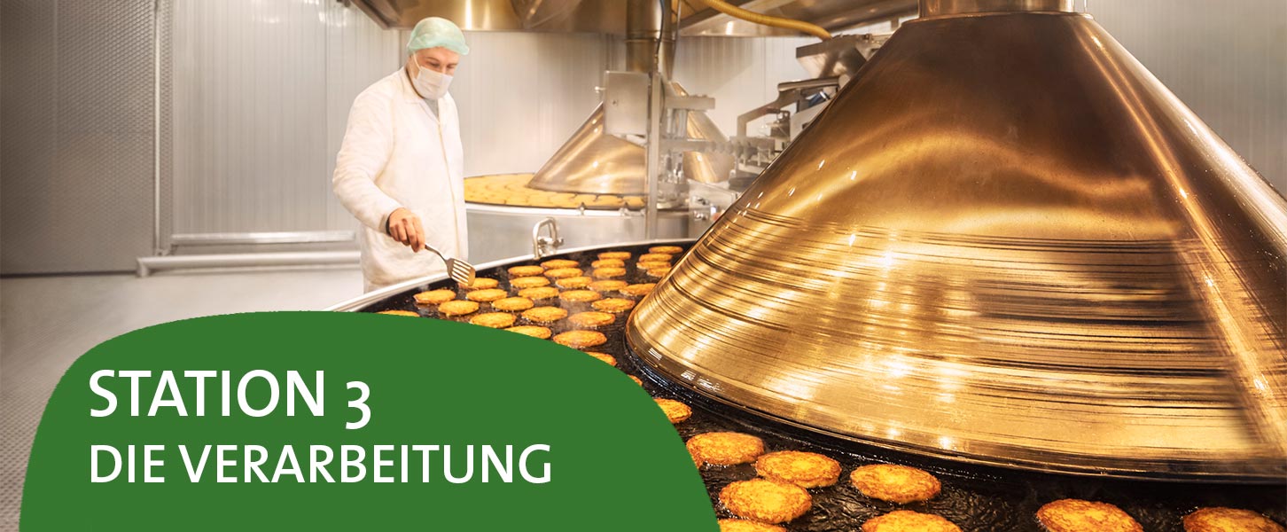 Vom Feld zum Teller: Station 3 - Die Verarbeitung