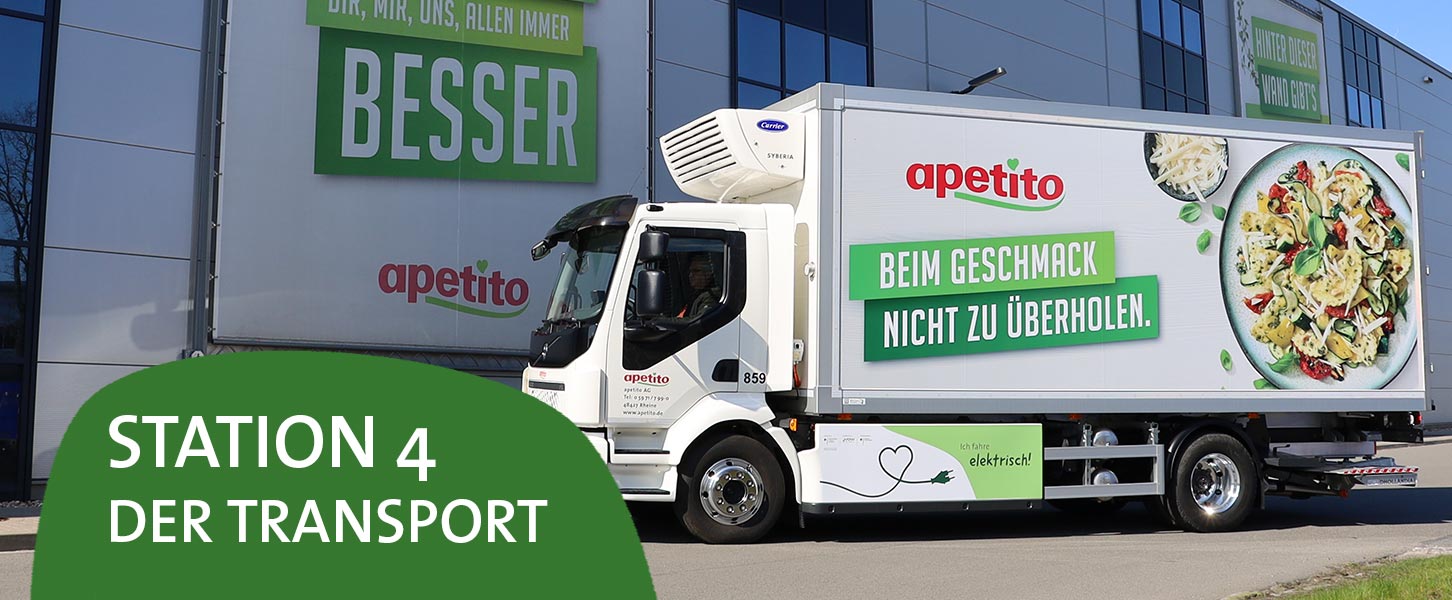 Vom Feld zum Teller: Station 4 - Der Transport