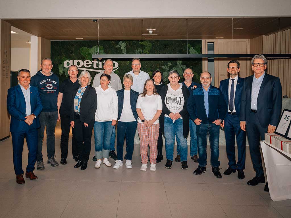 Gruppenfoto der Jubilare