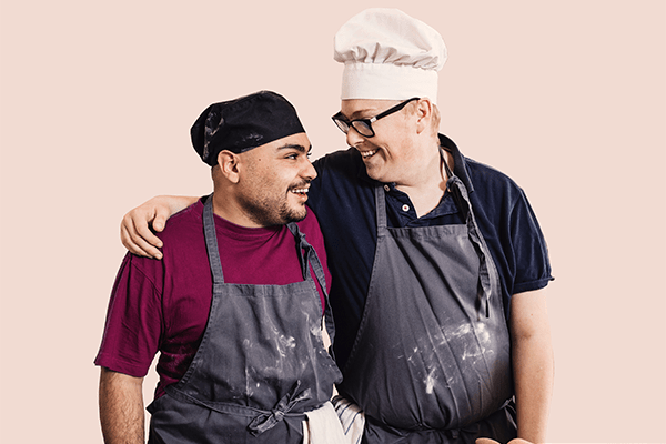 Köche in einer Werkstatt