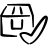 Karton mit Haken