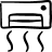 Dampfende Mikrowelle