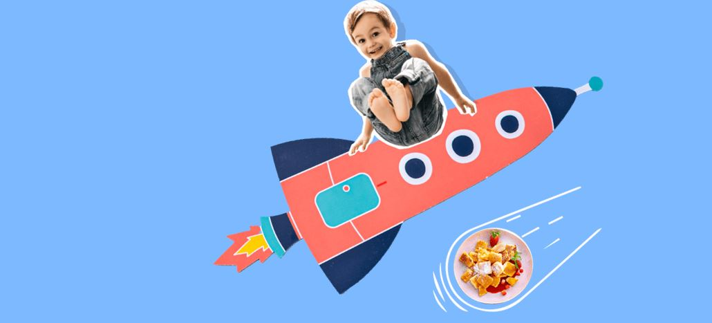 Rakete-Kita-Junge-apetito