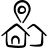 Häuser als Icon