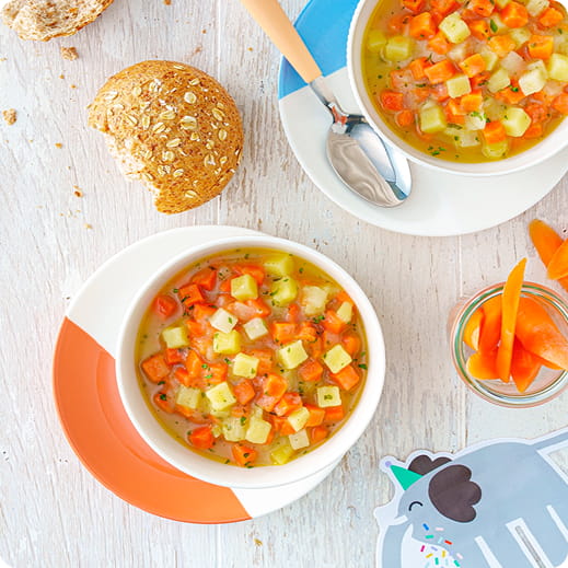 Kartoffel-Möhrensuppe