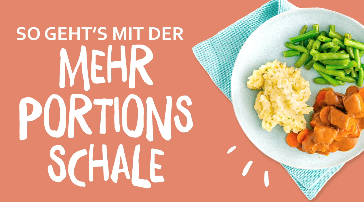So geht's mit der Mehrportionsschale