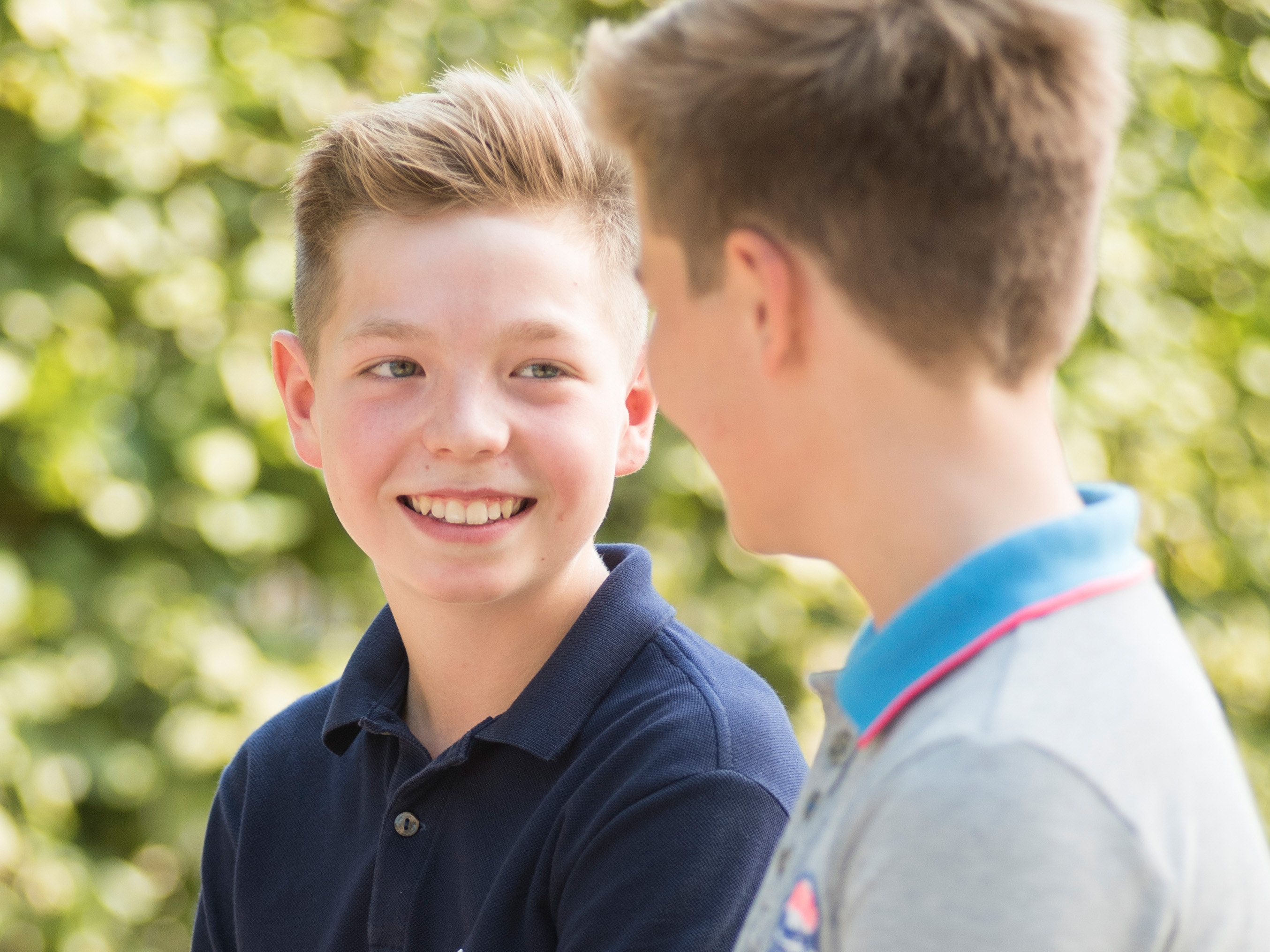 Schulverpflegung-Jungs