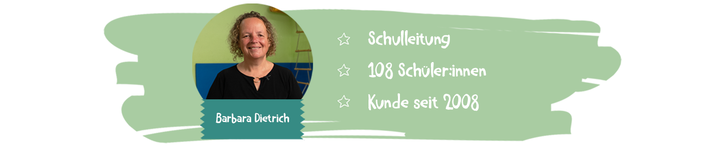 Schulleitung, 108 Schüler*innen, Kunde seit 2008