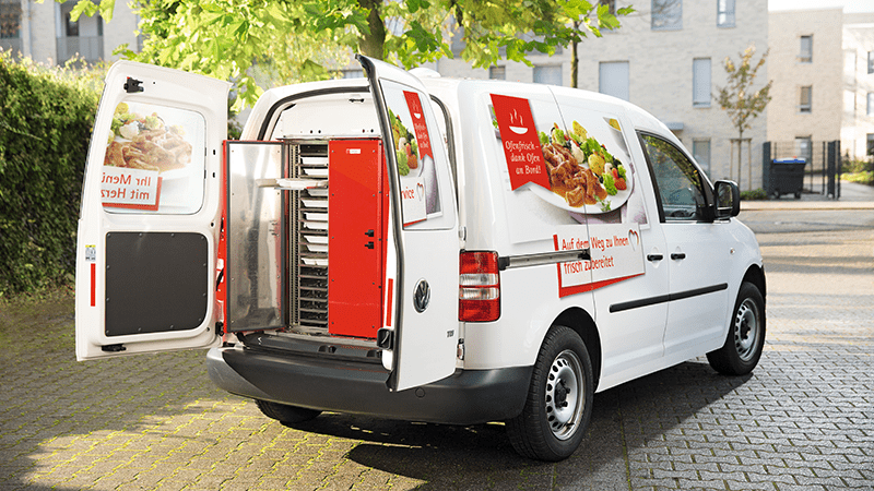 FrischMobil mit integrierten Öfen