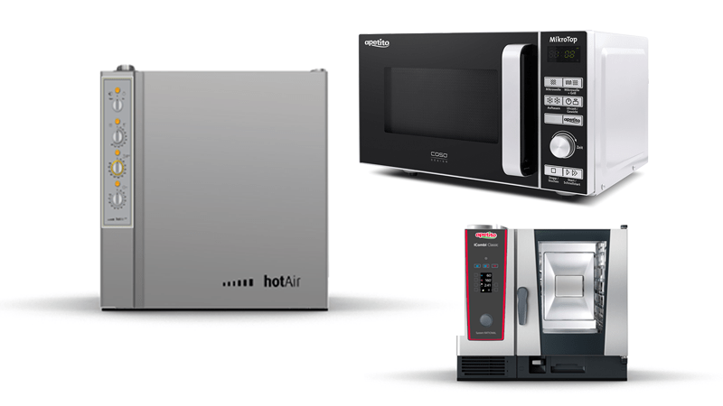 Geräte und Zubehör für Mahlzeitendienste