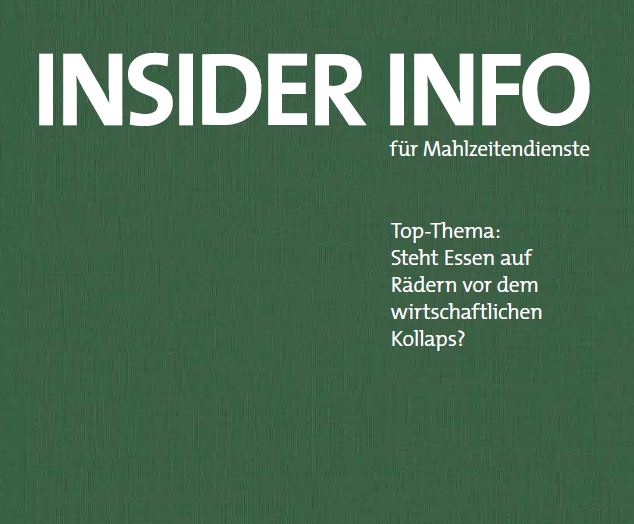 Insider Info Mahlzeitendienste