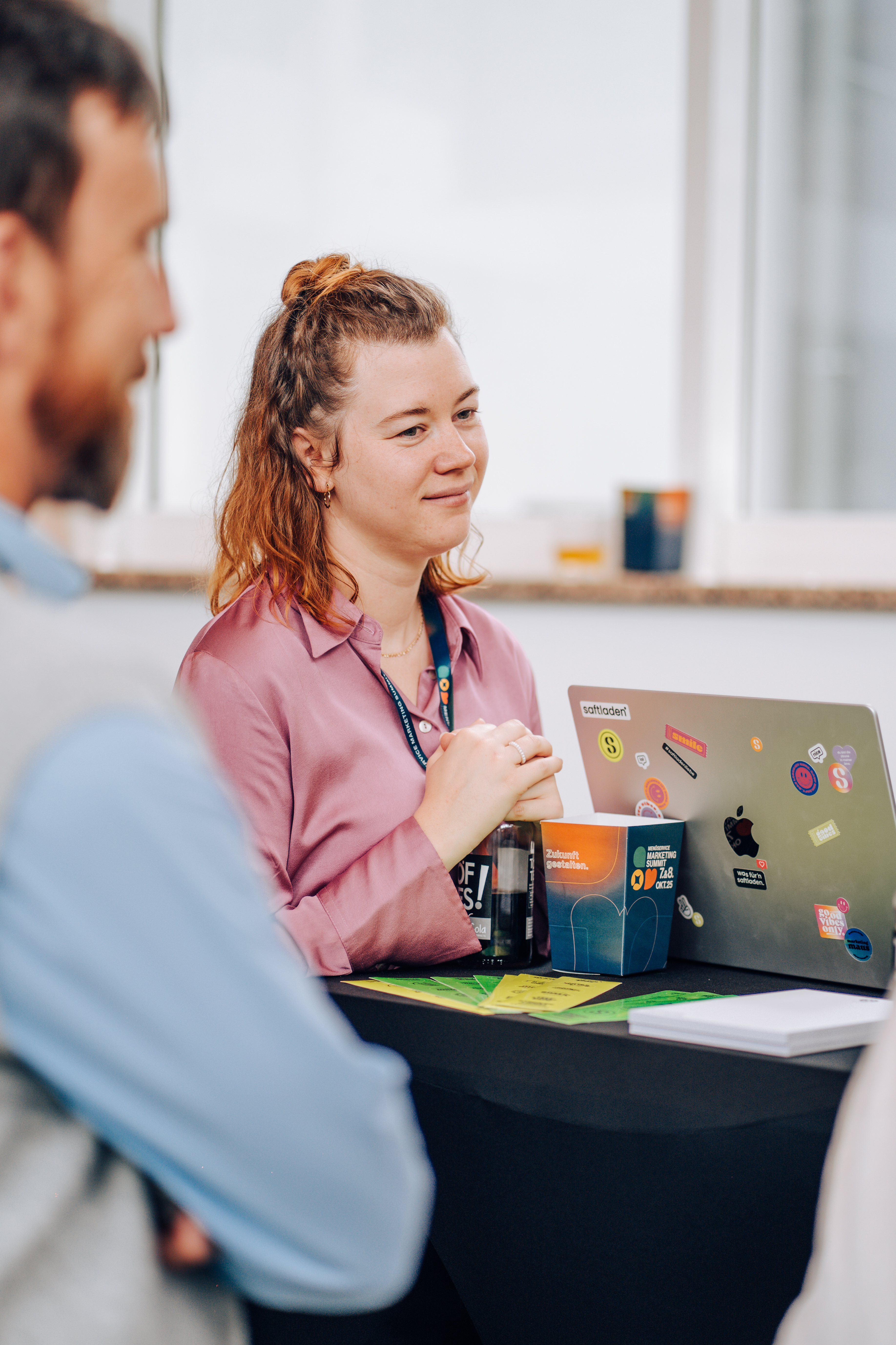 Menueservice-Marketing-Summit_Teilnehmer bei der Infofair