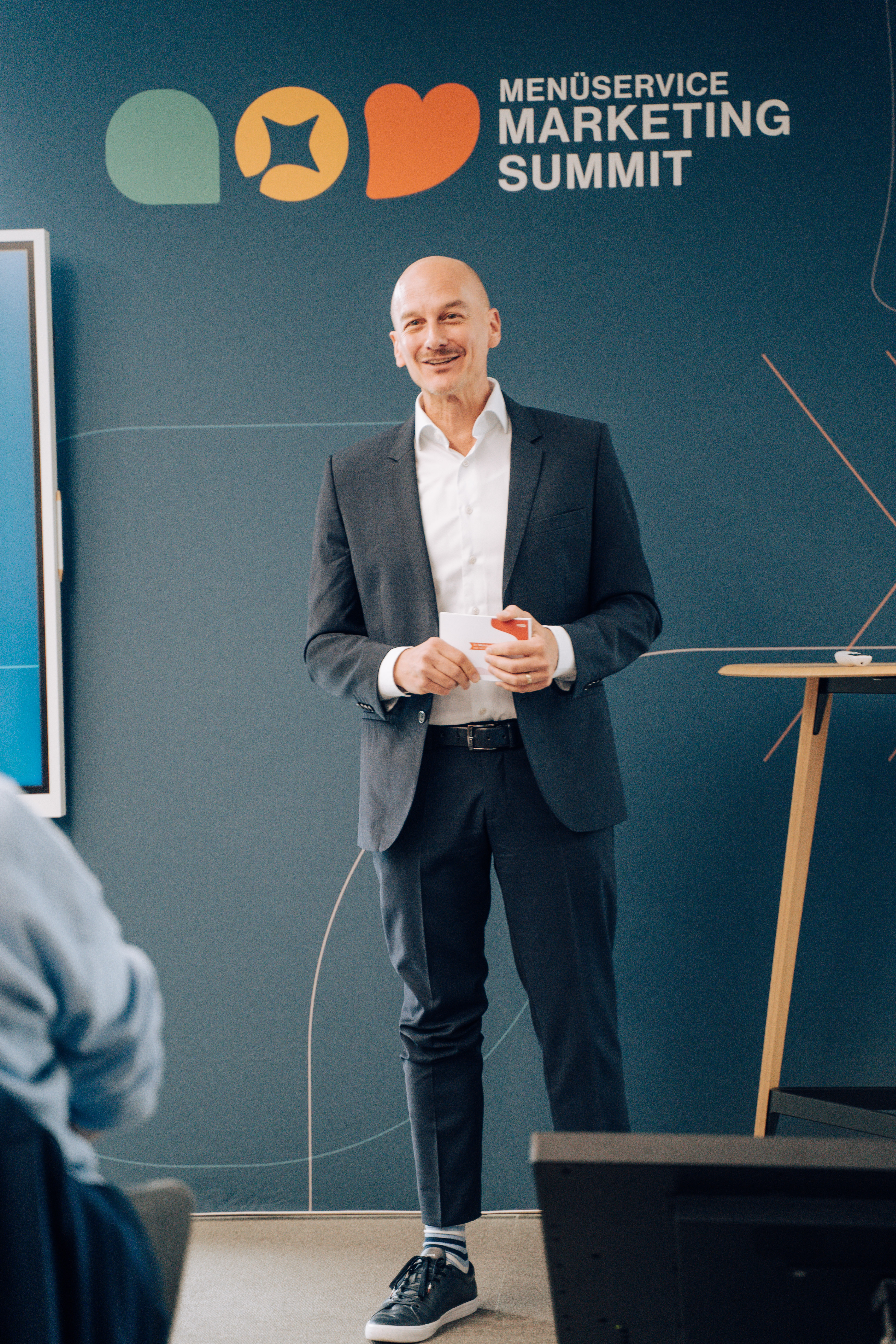 Menueservice-Marketing-Summit_Helmut Rieder hält seine Keynote