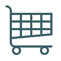 Einkaufswagen Icon Angebot