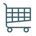 Einkaufswagen Icon Angebot