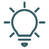 Glühbirne Icon Interesse