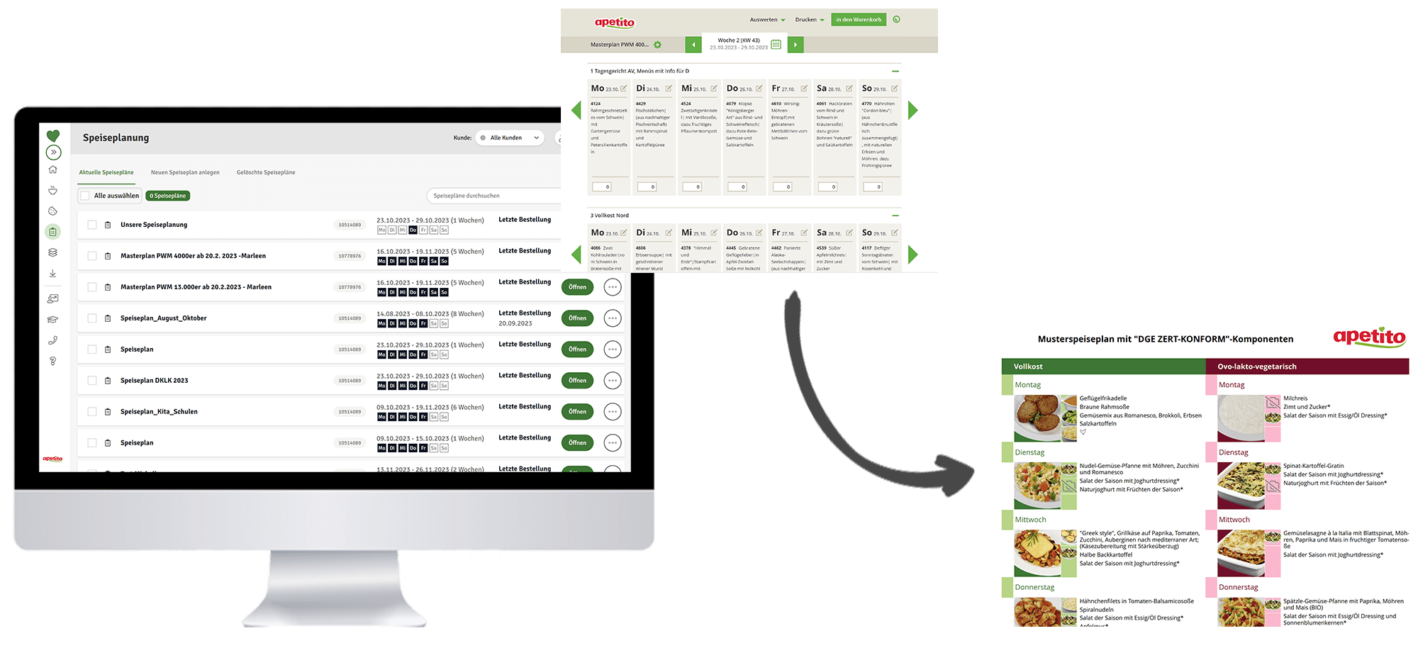 Speiseplanung mein.apetito