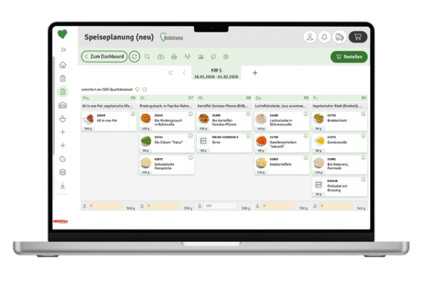 Bild der Kundenplatform