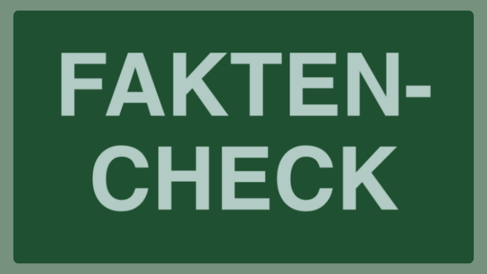 Faktencheck