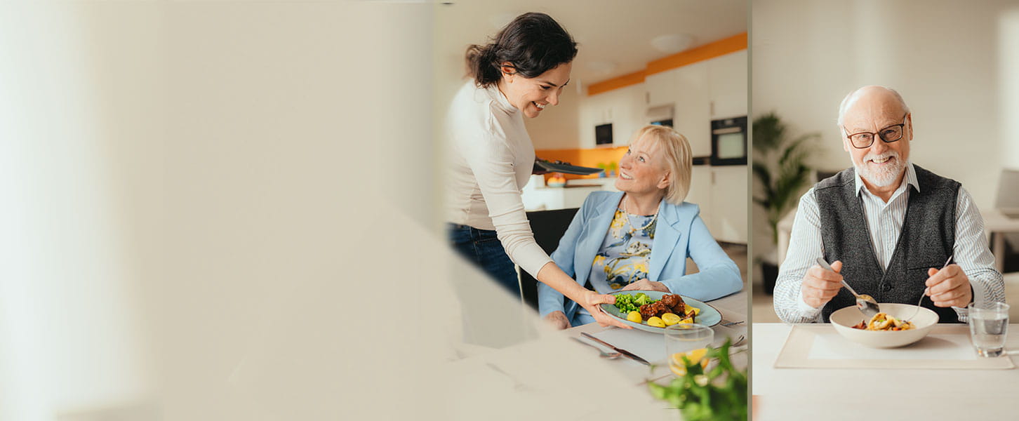 Senioren Verpflegung Essen Bedienung